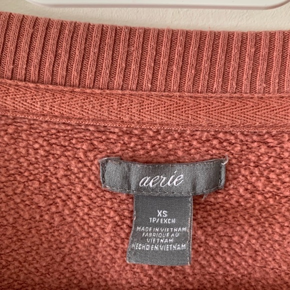 AERIE Oversized Crewneck Sweatshirt - Picture 2 of 4